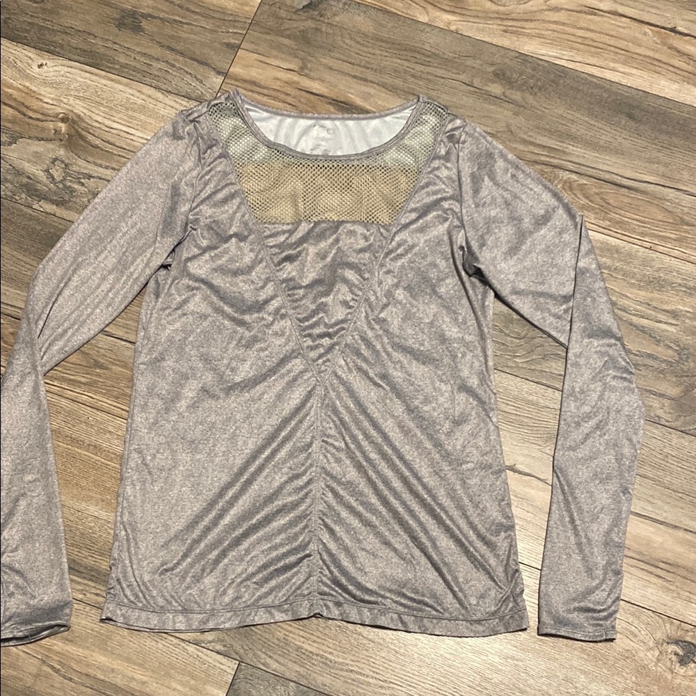 Splits 59 Gray Long Sleeve Women's Top